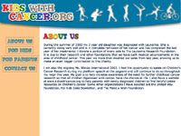 Kids With Cancer Web Site Mockup 003